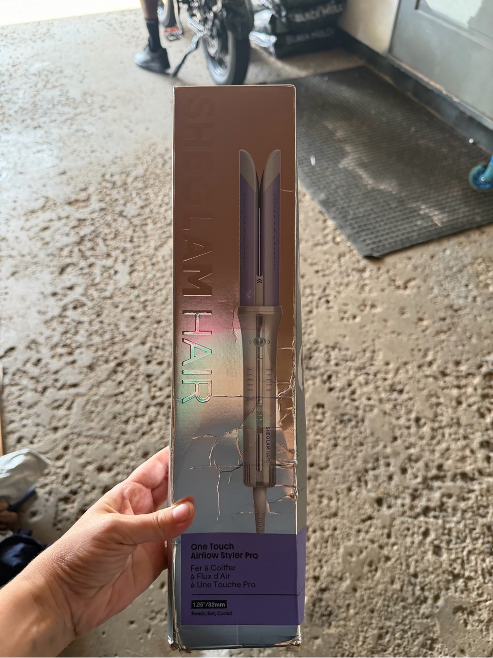 SheGlam One Touch Airflow Styler Pro Hair Tool - Lavender